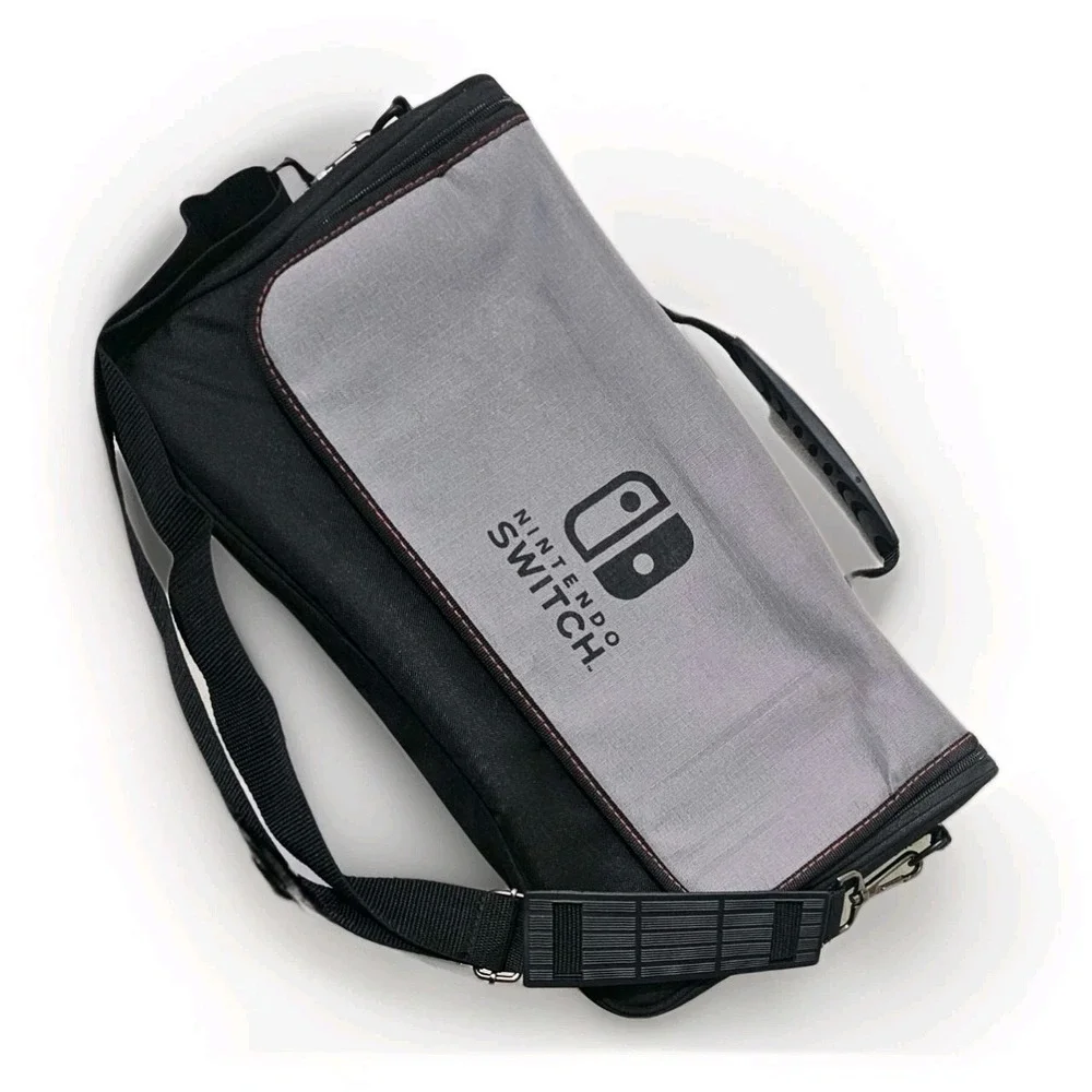 Nintendo Switch PowerA Messenger Travel Bag w/Strap And Console Case
